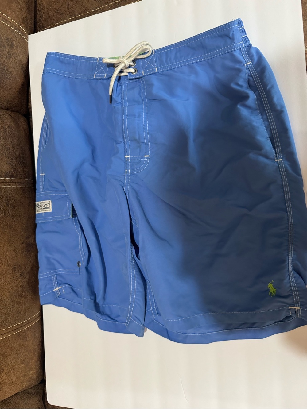 Polo by Ralph Lauren Royal Blue Men's Swim Board Shorts
